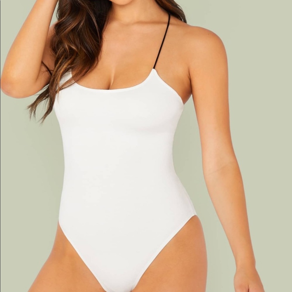 New white body suite size xsmall *sold out - Picture 2 of 4